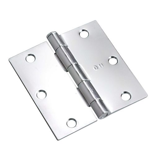 Zinc Full Mortise Butt Hinge 3-1/2 Inch