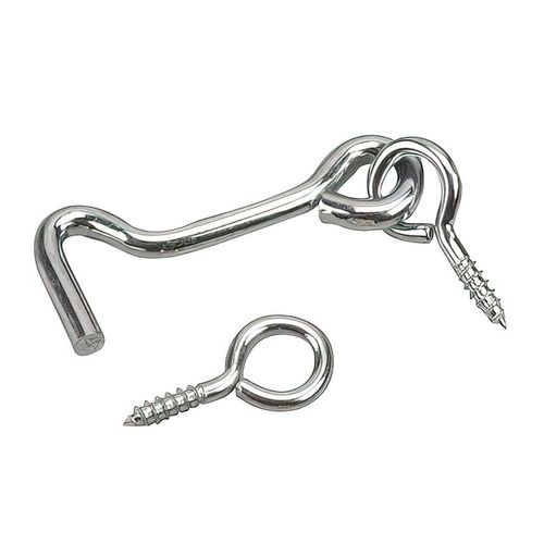 Zinc Gate Hook and Eye 2 Pack