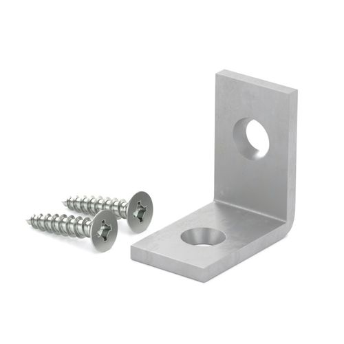 Galvanized Corner Brace 3/4 Inch by 1/2 Inch 4 Pack