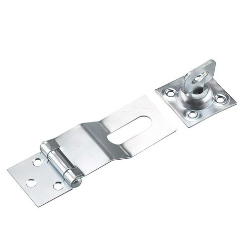 Zinc Swivel Staple Safety Hasp 3-1/2 Inch