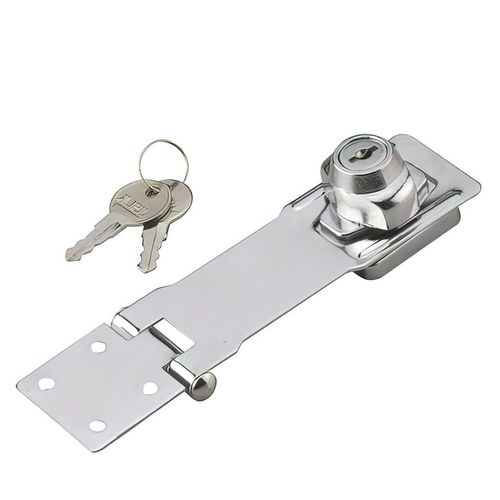 Chrome Locking Hasp 4-1/2 Inch