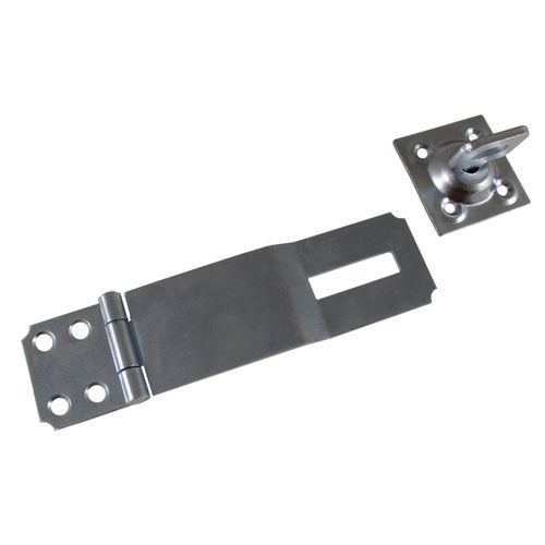 Zinc Swivel Staple Safety Hasp 4-1/2 Inch