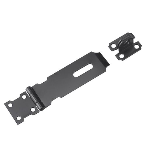 Black Safety Hasp 4-1/2 Inch