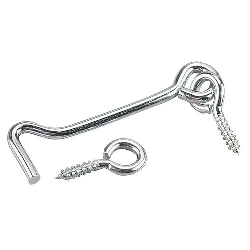 Zinc Gate Hook And Eye 2-1/2 Inch 2 Pack