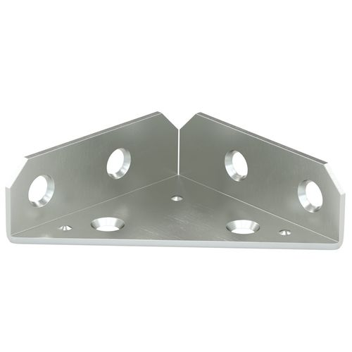 Corner Brace 3" x 3/4" Heavy Duty Zinc