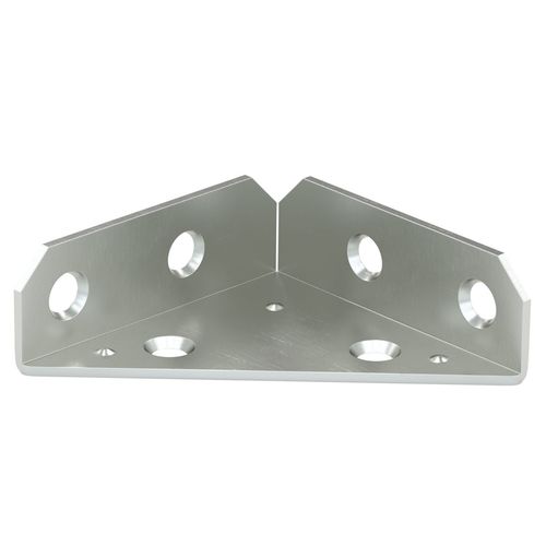 Corner Brace 4" x 1" Heavy Duty Zinc