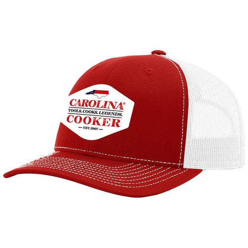 Carolina Cooker Red Woven Snapback Cap