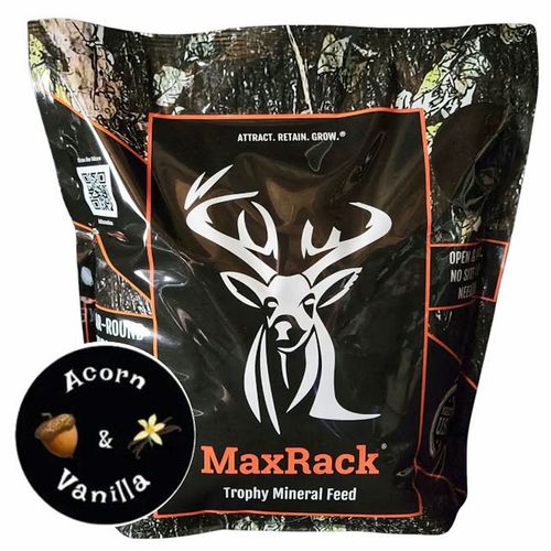 MaxRack Trophy Mineral 12.50 lbs. Acorn & Vanilla Feed