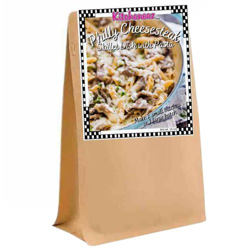 Kitcheneez™ Philly Cheesesteak Skillet Meal with Pasta Included