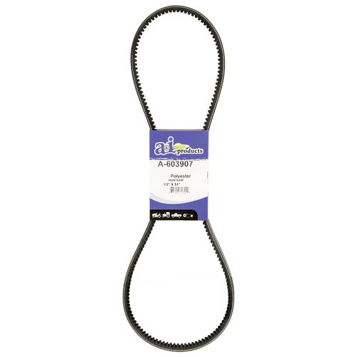 Pump Drive Cogged Belt 1/2 inch by 51 inch for Hustler Raptor