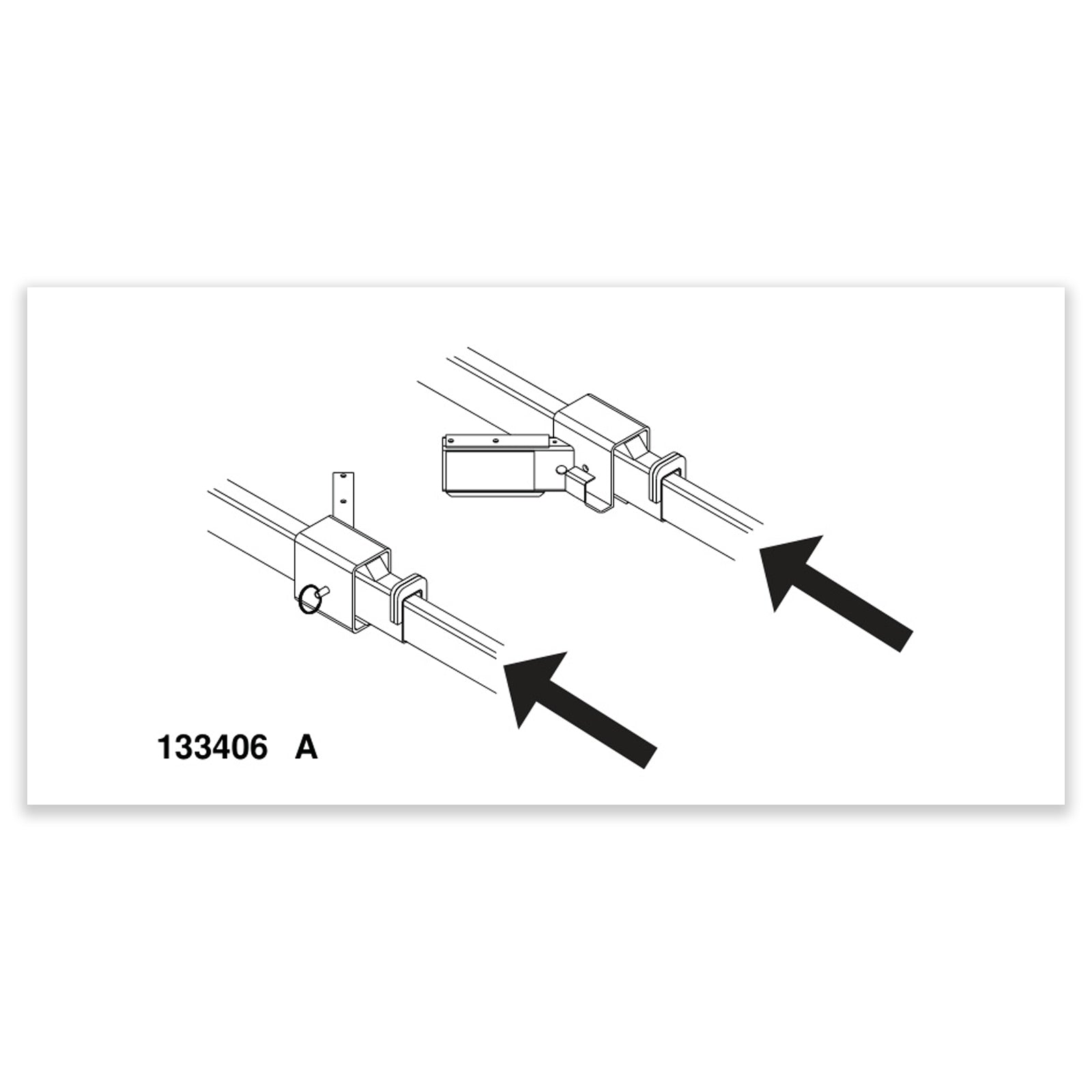 Genie Part # 133406GT – Decal, Tele Base Frame Symbol