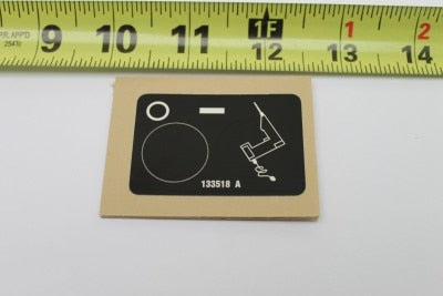 Genie Part # 133518GT – Decal, Patch, Gen, Alc-500