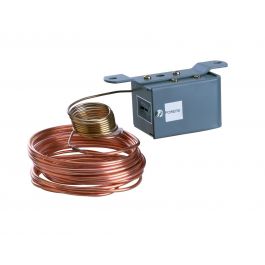 Siemens Building Technology134-1511 SPDT Electric Low Temperature Thermostat 20' x 1/8" Capillary 35°F-45°F Manual Reset