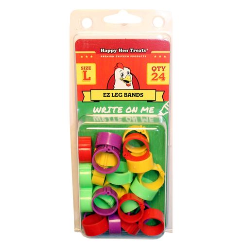 Happy Hen Treats EZ Leg Bands Large Package of 24