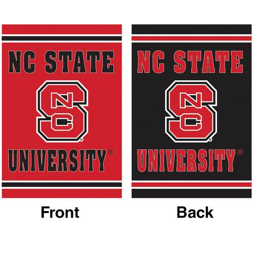 Double Side NC State Garden Flag