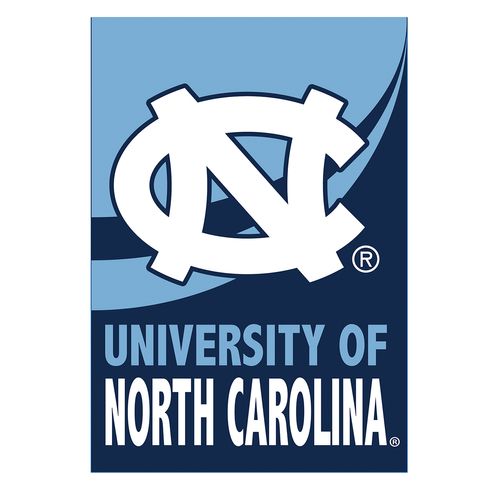 UNC Burlap State Garden Flag
