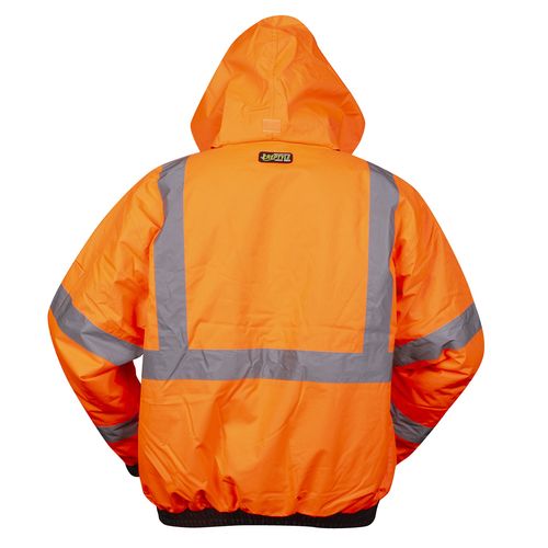 Cordova Reptyle™ Quilted Bomber Jacket Orange - Large