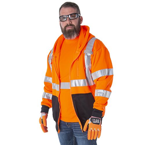 Cor-Brite Sweatshirt ANSI Type R, Class 3 Medium