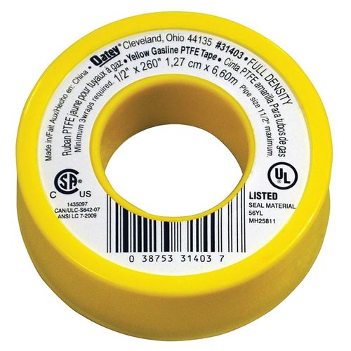 31403 Thread Seal Tape Yellow