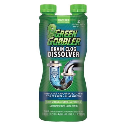 Green Gobbler Drain Clog Dissolver