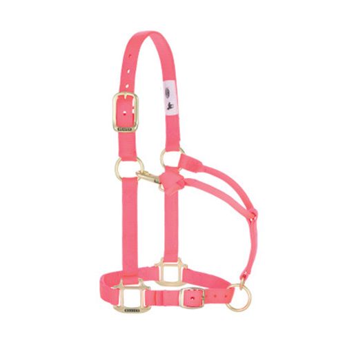 Weaver™ Adj. Chin and Throat Snap Halter 1 In. Large, Pink