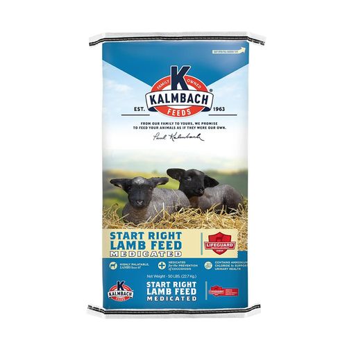 Kalmbach Start Right Lamb Feed (Medicated) 50-lb. Bag