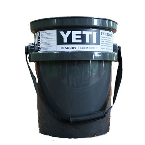 Yeti Loadout 5 Gallon Bucket Charcoal Grey