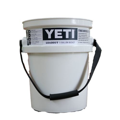 Yeti Loadout 5 Gallon Bucket White
