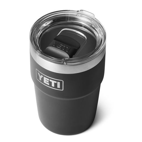 Yeti Rambler 16 Ounce Stackable Cup With Lid Black