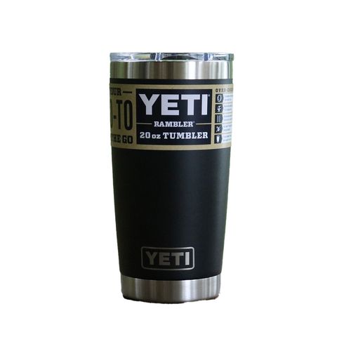Yeti Rambler 20 Ounce Tumbler With MagSlider™ Lid Black