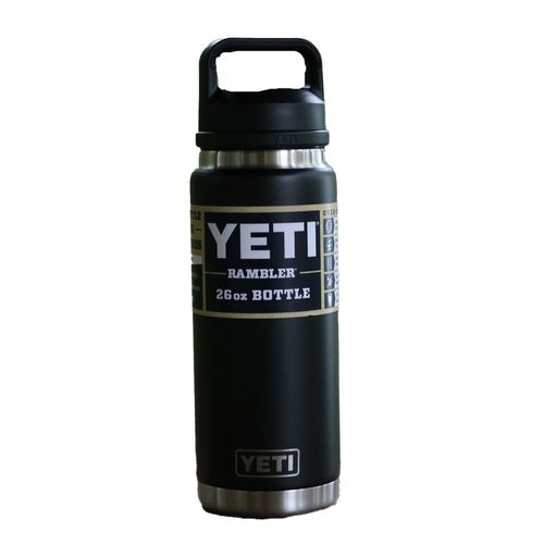 Yeti Black 26 Oz Water Bottle