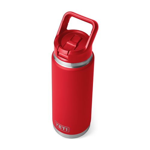 Yeti 26 Oz Water Bottle W/straw - Ramble Red