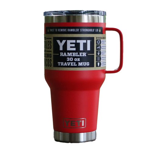 Yeti 30 Oz Red Travel Mug W/lid