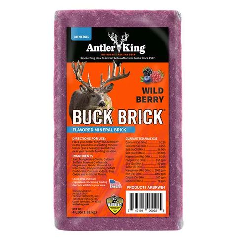 Buck Brick Wild Berry Flavor, 4 Pound