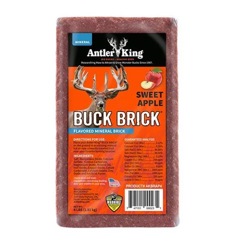 Buck Brick Sweet Apple Flavor, 4 Pound