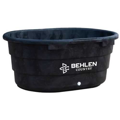 Behlen Country Black 150 Gallon Rigid Poly Stock Tank