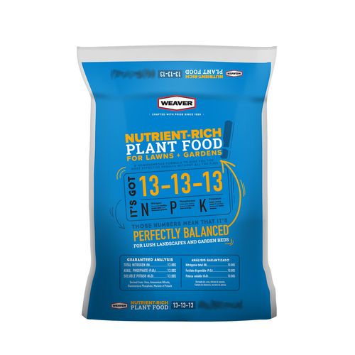 Weaver Nutrient Rich Plant Food 13-13-13 50 Pound Bag