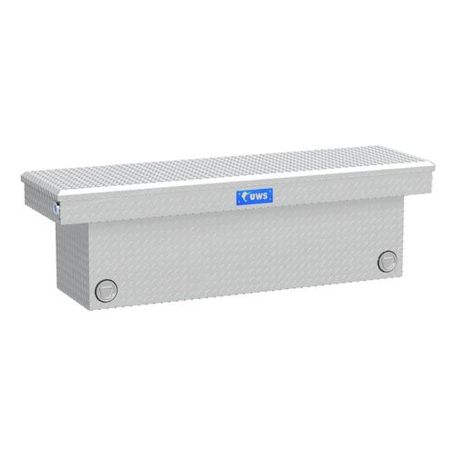 UWS Bright Aluminum 69 Inch Deep Push Button Crossover Tool Box