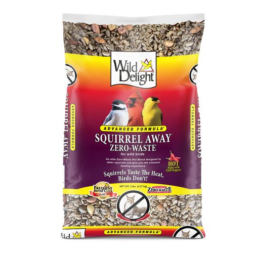 Wild Delight Squirrel Away Zero Waste Bird Seed 5 Pound Bag
