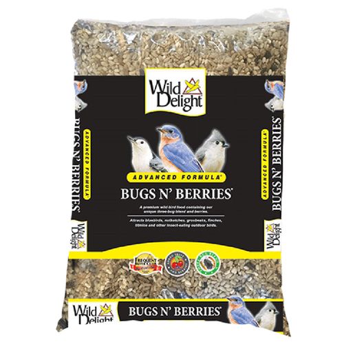 Wild Delight Bugs N' Berries Bird Feed 4.5 Pound Bag