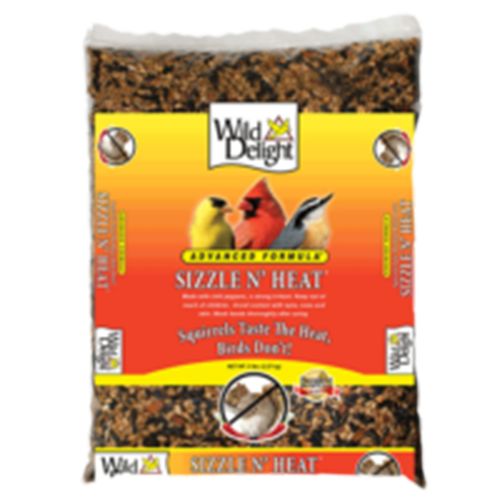 Wild Delight Sizzle N' Heat Food Blend for Birds 5 Pound Bag
