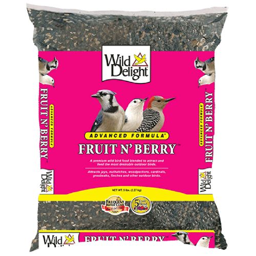 Wild Delight Fruit N' Berry™ Bird Food 5 Pound Bag