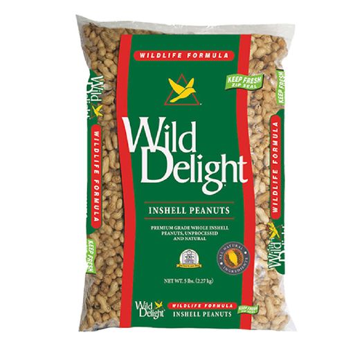 Wild Delight Shelled Peanuts 10 Pound Bag