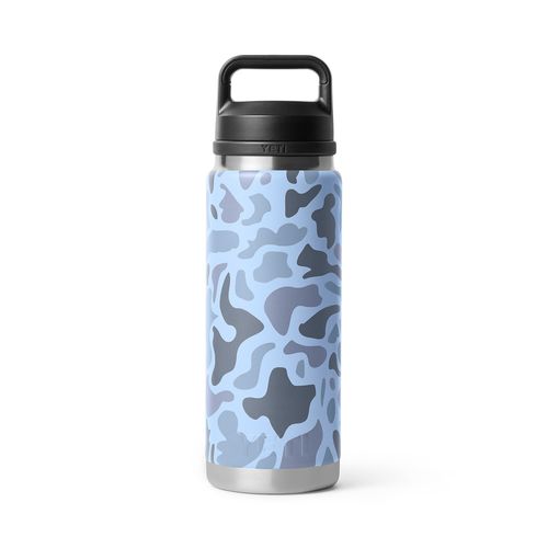 Yeti 26 Oz Water Bottle with Chug Cap - Rambler Blue Camo