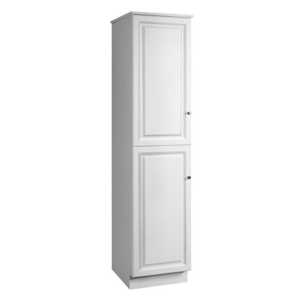 Design House Wyndham 18 x 21 x 84-Inch Linen Cabinet, White, 597302