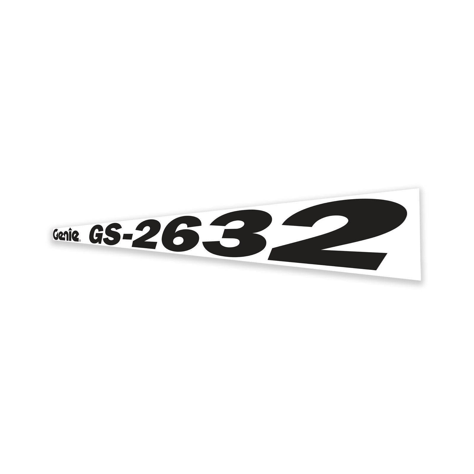 Genie Part # 144120GT – Decal, Cosmetic