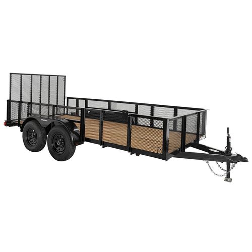 TowRight 76 Inch by 14 Foot Tandem Axle Trailer 7,000 GVWR