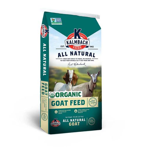 Kalmbach All Natural 16% Organic Goat Pellet 50 Pound Bag