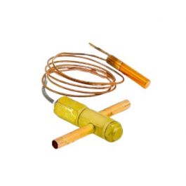 Sporlan Controls 155083 3-Way 3/8" Thermal Expansion Valve (TXV) 5' Capillary Y1037-FV-3-180