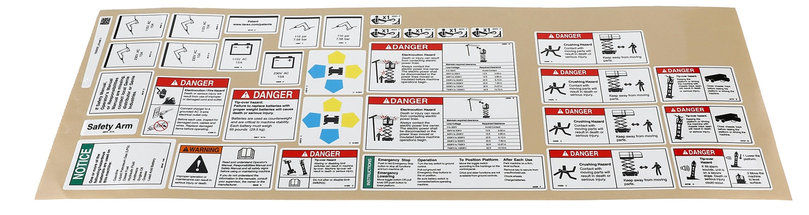 Genie Part # 160859GT – Decal Kit